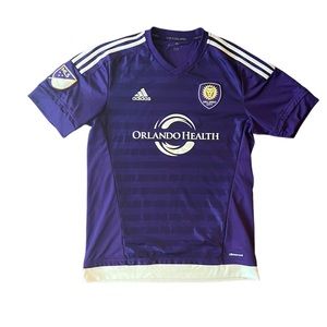 Mens Orlando City Soccer Club Adidas Jersey Inaugural Season - Medium